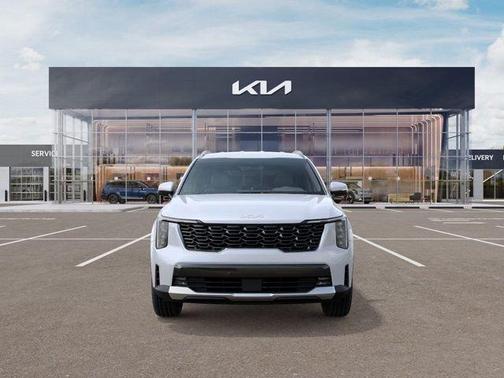 White 2026 Kia Sorento EX