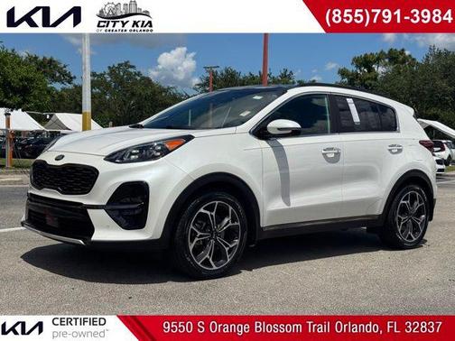 White 2022 Kia Sportage SX Turbo