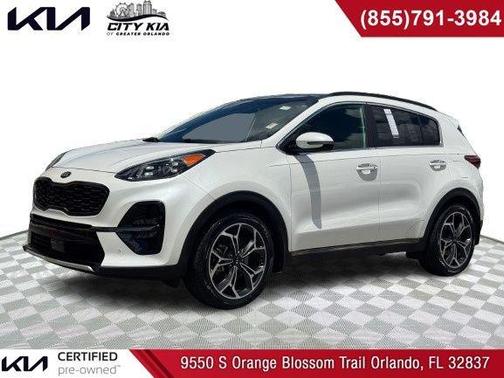 White 2022 Kia Sportage SX Turbo
