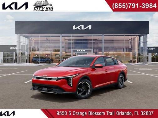 Red 2026 Kia K4 EX