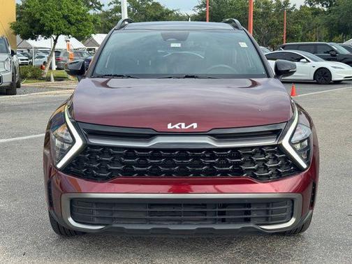 Red 2023 Kia Sportage Plug-In Hybrid X-Line