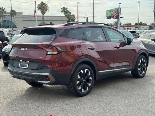 Red 2023 Kia Sportage Plug-In Hybrid X-Line
