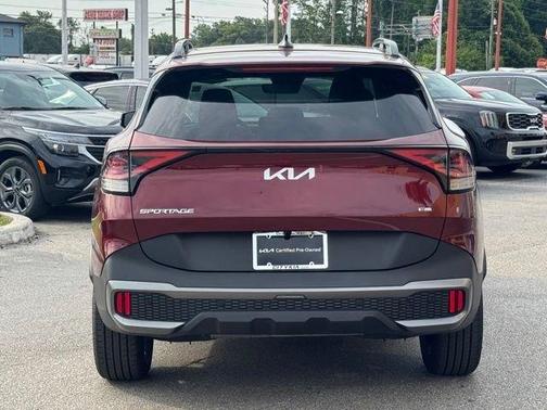 Red 2023 Kia Sportage Plug-In Hybrid X-Line