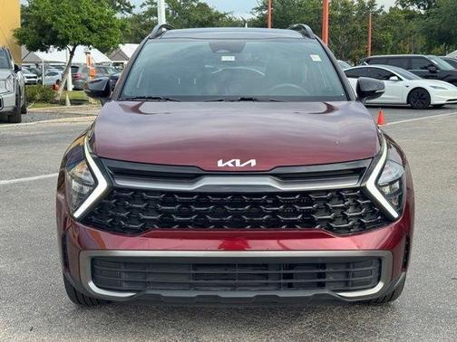 Red 2023 Kia Sportage Plug-In Hybrid X-Line