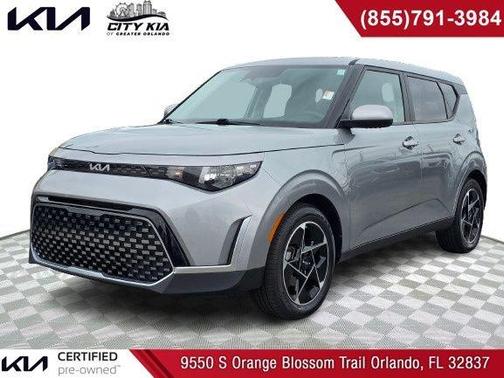 Gray 2024 Kia Soul EX