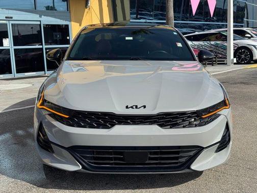 Gray 2023 Kia K5 GT-Line