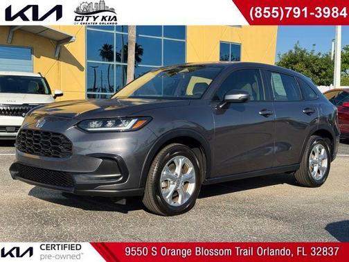 Modern Steel Metallic 2025 Honda HR-V LX