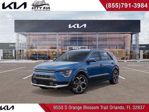 Blue 2025 Kia Niro SX Touring