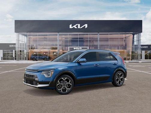 Blue 2025 Kia Niro SX Touring