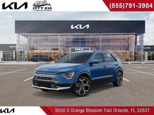 Blue 2025 Kia Niro SX Touring