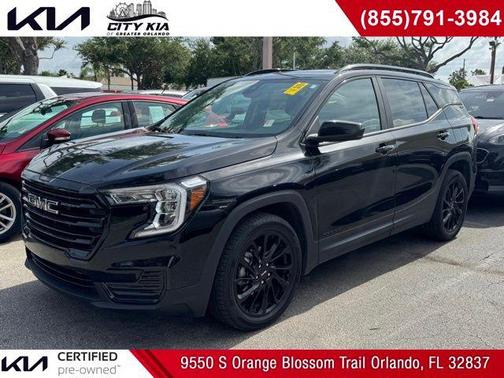 Black 2023 GMC Terrain SLE