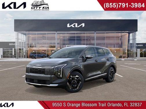 Gravity Gray 2026 Kia Sportage Hybrid S