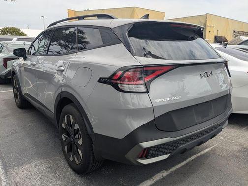 Gray 2023 Kia Sportage X-Line