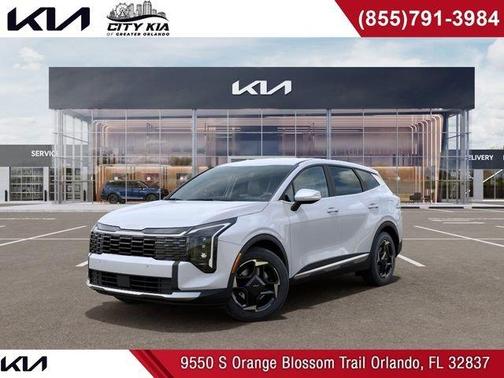 White 2026 Kia Sportage EX