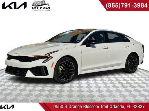 Snow White Pearl 2026 Kia K5 GT