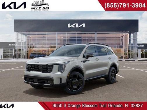 Silver 2026 Kia Sorento X-Line SX Prestige