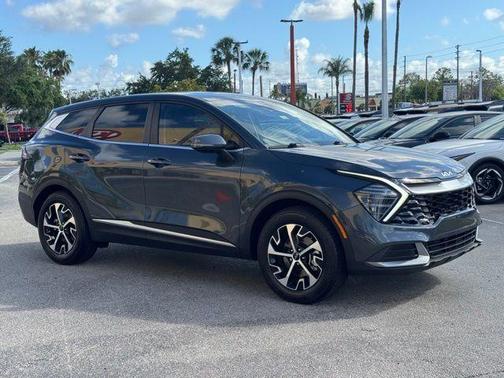 Gray 2024 Kia Sportage EX