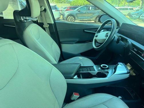 Blue 2022 Kia EV6 Wind