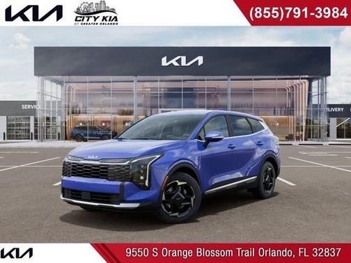 Blue 2026 Kia Sportage EX