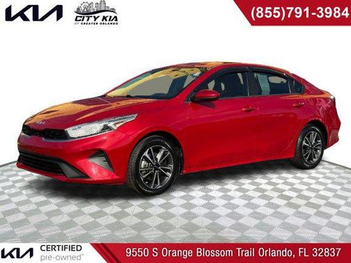 Red 2024 Kia Forte LXS