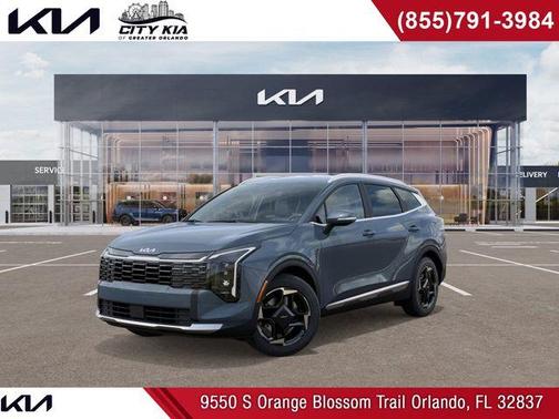 Heritage Blue 2026 Kia Sportage Hybrid EX