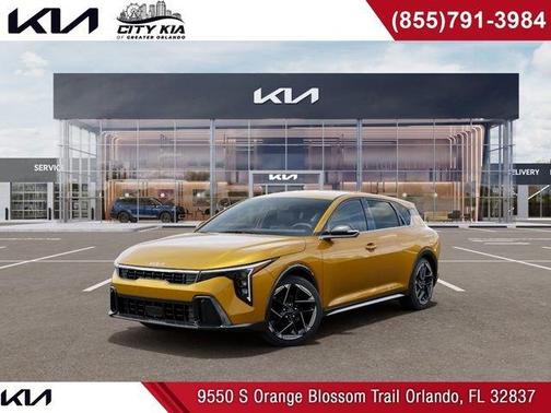 Yellow 2026 Kia K4 GT-LINE