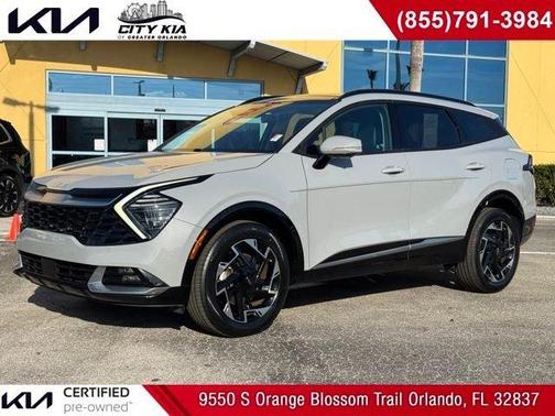 Gray 2024 Kia Sportage SX-Prestige
