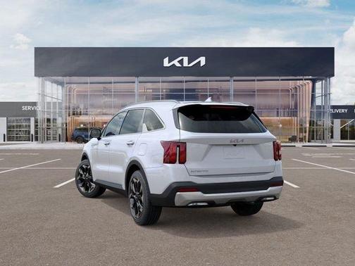 White 2026 Kia Sorento EX