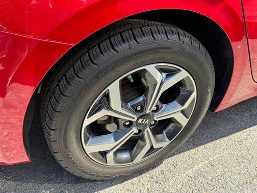 Red 2021 Kia Forte LXS