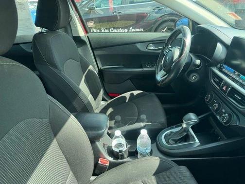 Red 2021 Kia Forte LXS