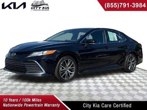 Black 2023 Toyota Camry XLE