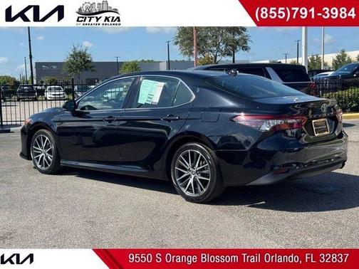 Black 2023 Toyota Camry XLE