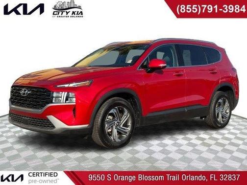Calypso Red 2023 Hyundai SANTA FE SEL