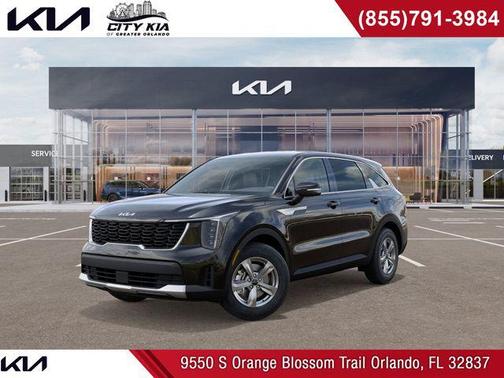 Black 2026 Kia Sorento LX
