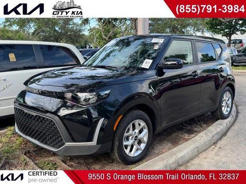 Black 2025 Kia Soul LX