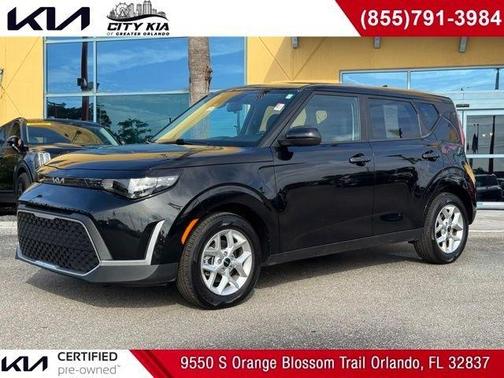 Black 2025 Kia Soul LX