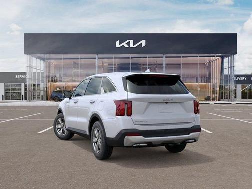 White 2026 Kia Sorento LX