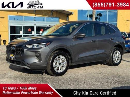 Gray 2024 Ford Escape Active