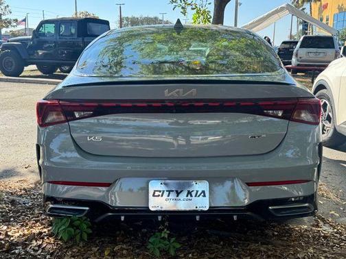 Wolf Gray 2024 Kia K5 GT-Line