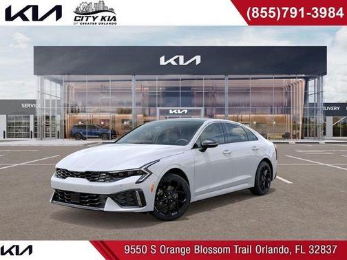 White 2026 Kia K5 GT-Line