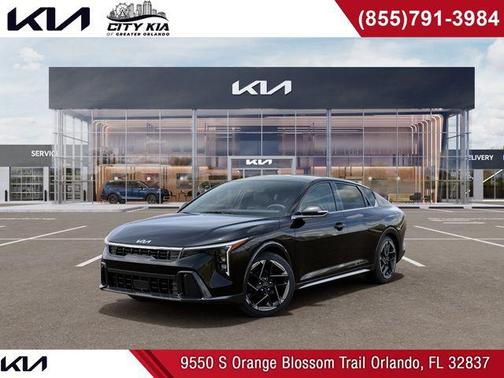 Black 2026 Kia K4 GT-LINE