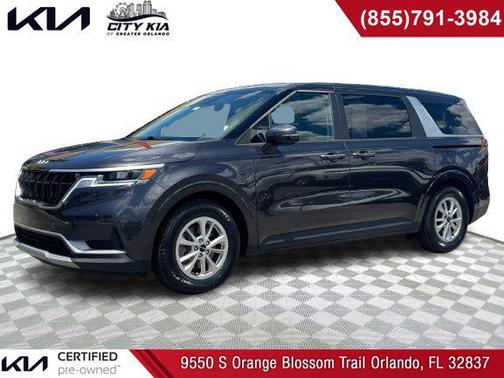Gray 2023 Kia Carnival LX Seat Package