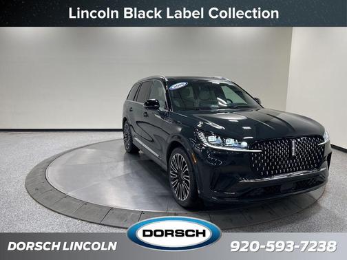 Cenote Green Bright Colorant Clearcoat 2026 Lincoln Aviator Black Label AWD