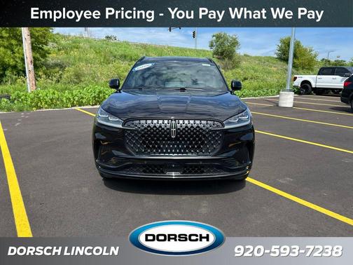 Infinite Black Metallic Clearcoat 2026 Lincoln Aviator Reserve AWD