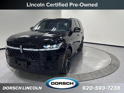 Infinite Black Metallic Clearcoat 2025 Lincoln Navigator Reserve