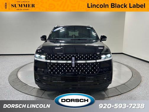Infinite Black Metallic Clearcoat 2026 Lincoln Navigator Black Label