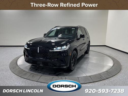 Infinite Black Metallic Clearcoat 2026 Lincoln Aviator Reserve AWD