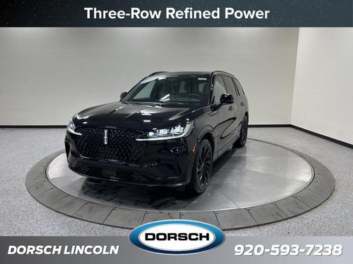 Infinite Black Metallic Clearcoat 2026 Lincoln Aviator Reserve AWD