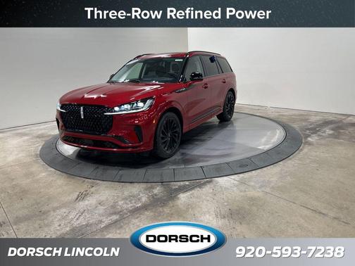 Red Carpet Tinted Clearcoat 2026 Lincoln Aviator Reserve AWD