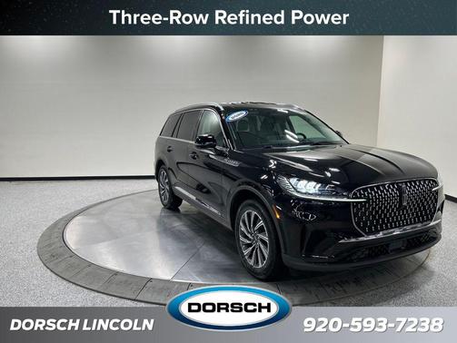 Infinite Black Metallic Clearcoat 2026 Lincoln Aviator Premiere